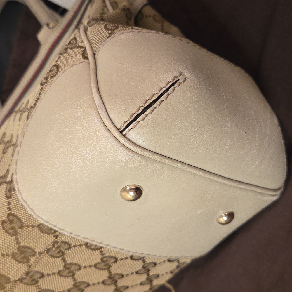 GUCCI vintage 2009 Web Bow Tote, ltd production, excellent collectable condition - Picture 13 of 17